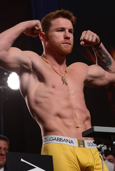 Boxing: Canelo vs Plant - Weigh-Ins