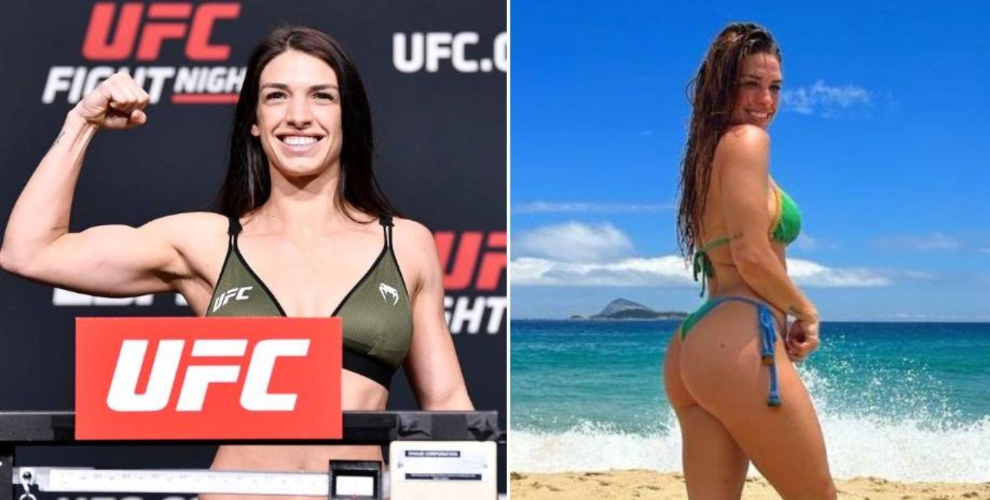 UFC: Mackenzie Dern presume su amor por Brasil, posando en sexy bikini