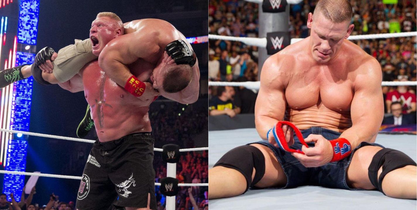 John Cena reveló la razón de su brutal derrota ante Brock Lesnar en SummerSlam 2014