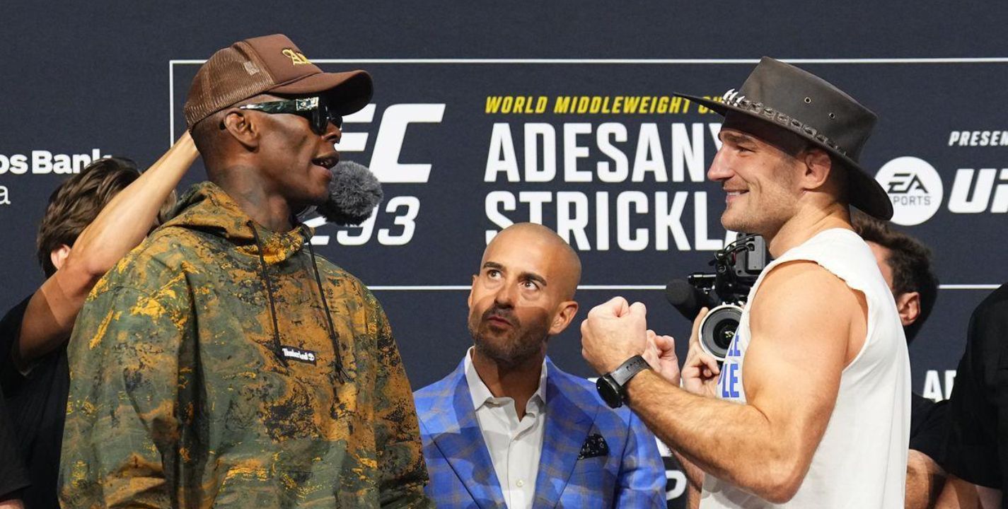 Israel Adesanya y Sean Strickland listos para su combate estelar en UFC 293 en Sydney